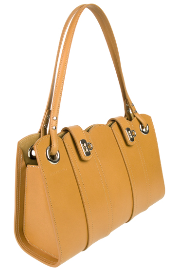 Curvi-Linear MD2 Golden Sand Handbag